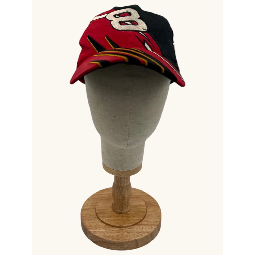 Chase Authentics Dale Earnhardt Jr 8 Budweiser NASCAR Red Black Strapback Cap